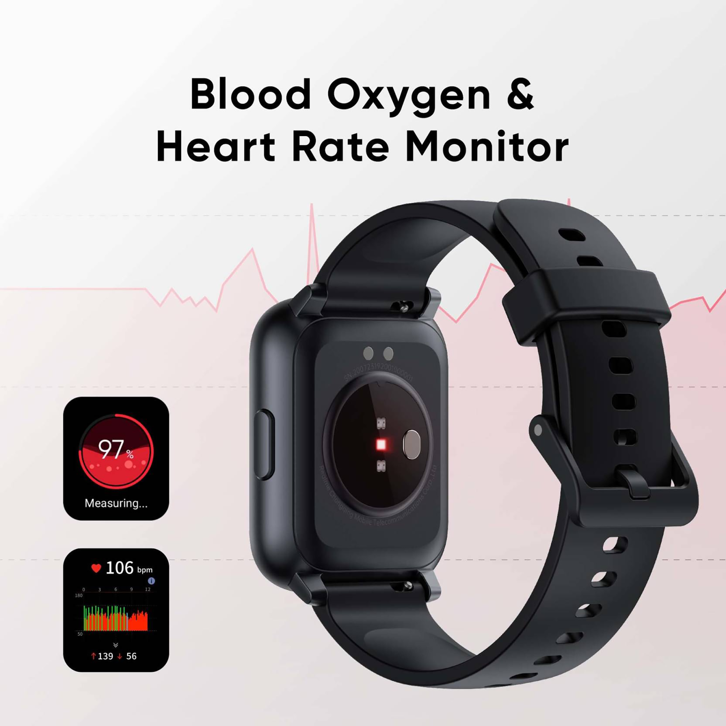 Buy realme TechLife Watch S100 Smartwatch with Activity Tracker (43mm ...